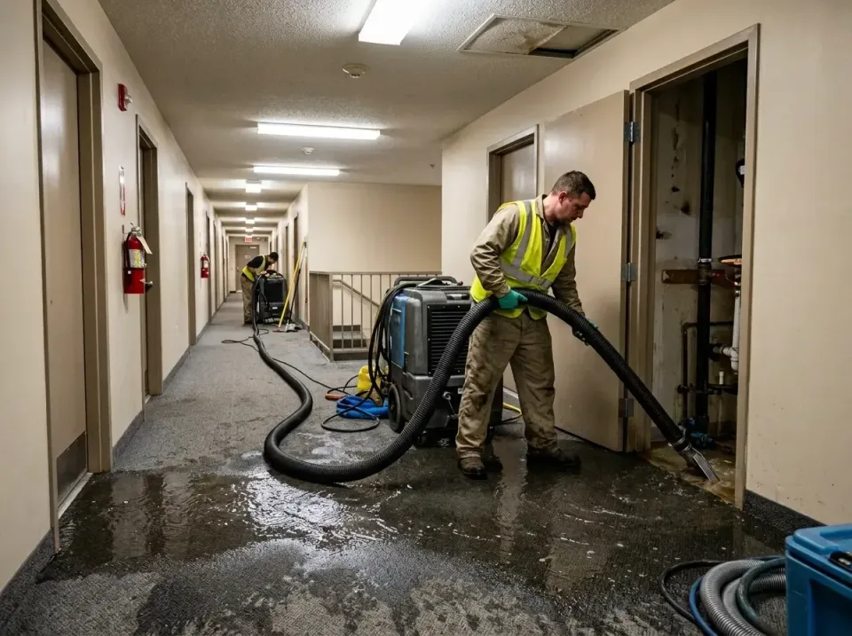multi-unit-apartment-hallway-f-005 — frequently asked questions, Emergency Burst Pipe Water Extraction & Removal in El Dorad…